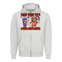 Dove Grey usa hot dog coca tumbler Zipper Hoodie - BarkalooDesign