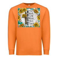 Carrot god says you are with sunflower Premium Sweatshirt - TumblerDesignByShophia