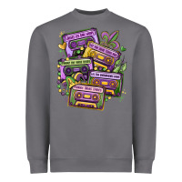 Storm mardi gras cassette tapes Heavyweight Sweatshirt - MaliasSmallBusiness