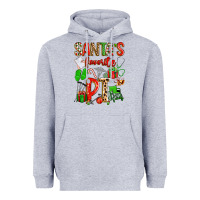 Heather Grey santa's favorite pt Heavyweight Hoodie - texasbilliewilder
