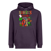 Plum santa's favorite pt Heavyweight Hoodie - texasbilliewilder