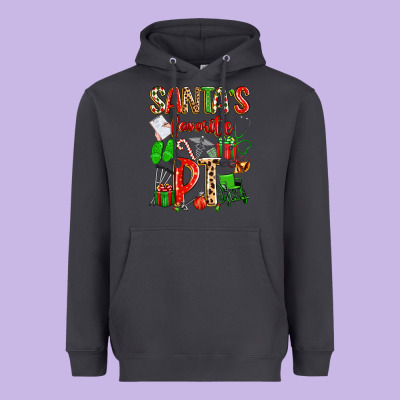 Santa's Favorite Pt Heavyweight Hoodie Designed By Texasbilliewilder