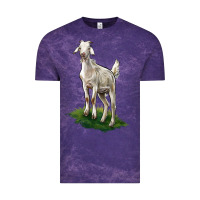 Cloud Purple Kiko Goat Vintage Tee - LillyAllenDesigns