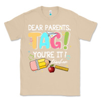 Mushroom dear parents tag youare it teacher Classic Tee - JahusDesignShop