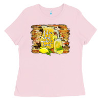 Bubblegum Pink life is short make it sweet Ladies Tee - JahusDesignShop