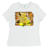 White life is short make it sweet Ladies Tee - JahusDesignShop