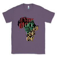 Lavender its the black history for me Classic Tee - MaliasSmallBusiness