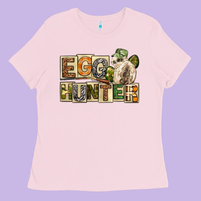 Egg Hunter Easter Day Ladies Tee Designed By Neo Western