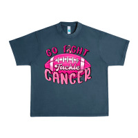 Midnight Navy go fight tackle cancer Urban Heavy Tee - MaliasSmallBusiness