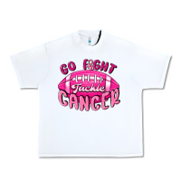 White go fight tackle cancer Urban Heavy Tee - MaliasSmallBusiness