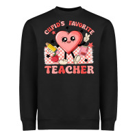 Black cupid's favorite teacher Heavyweight Sweatshirt - MaliasSmallBusiness