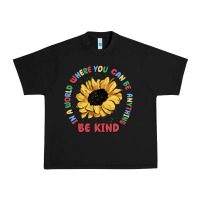 Black in a world where you can be anything be kind Urban Heavy Tee - MaliasSmallBusiness
