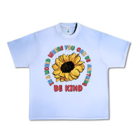 Grape Ice in a world where you can be anything be kind Urban Heavy Tee - MaliasSmallBusiness