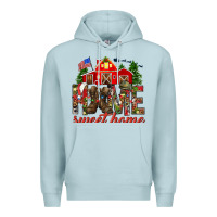 Blue Mist Army Christmas Home Sweet Home Premium Hoodie - HowdyJamesFarm
