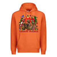 Carrot Army Christmas Home Sweet Home Premium Hoodie - HowdyJamesFarm