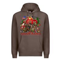 Coffee Army Christmas Home Sweet Home Premium Hoodie - HowdyJamesFarm