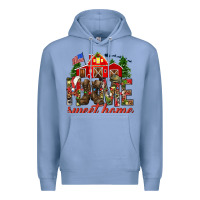 Colony Blue Army Christmas Home Sweet Home Premium Hoodie - HowdyJamesFarm