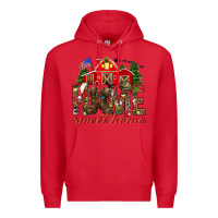 Red Army Christmas Home Sweet Home Premium Hoodie - HowdyJamesFarm