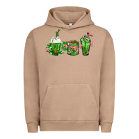 Pigment Burro Cactus Lover Cactus Coffee Cups Urban Hoodie - FaDigitalArtStudio
