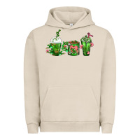 Pigment French Oak Cactus Lover Cactus Coffee Cups Urban Hoodie - FaDigitalArtStudio
