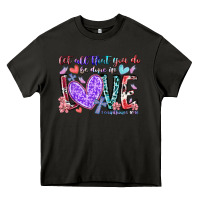 Asphalt let all that you do be done in love Heavy Core Tee - RacoonDesign