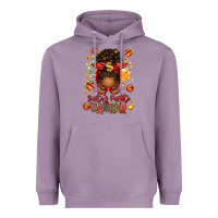 Lavender santa favorite banker afro messy bun Heavyweight Hoodie - texasbilliewilder