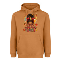 Meerkat santa favorite banker afro messy bun Heavyweight Hoodie - texasbilliewilder