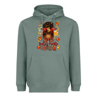 Sage santa favorite banker afro messy bun Heavyweight Hoodie - texasbilliewilder