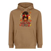 Toasted Coconut santa favorite banker afro messy bun Heavyweight Hoodie - texasbilliewilder
