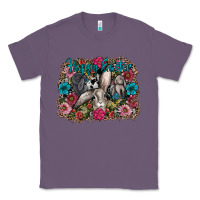 Lavender Happy Easter Classic Tee - CowhideDigitalArt
