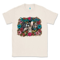 Natural Happy Easter Classic Tee - CowhideDigitalArt