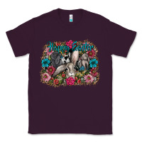 Plum Happy Easter Classic Tee - CowhideDigitalArt