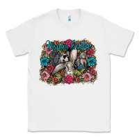 White Happy Easter Classic Tee - CowhideDigitalArt