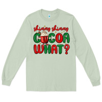 Matcha shimmy shimmy cocoa what Long Sleeve Tee - MaliasSmallBusiness