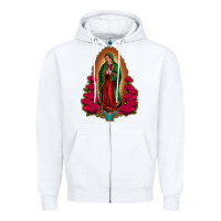 Our Lady Of Guadalupe Zipper Hoodie | Teevron