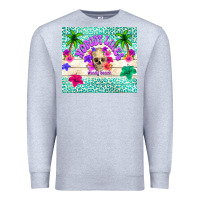 Heather Grey nobody likes shady beach Premium Sweatshirt - TumblerDesignByShophia