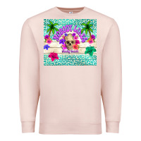 Pale Pink nobody likes shady beach Premium Sweatshirt - TumblerDesignByShophia