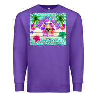 Purple nobody likes shady beach Premium Sweatshirt - TumblerDesignByShophia
