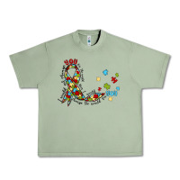 Oil Green autism awareness Urban Heavy Tee - MaliasSmallBusiness