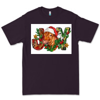 Plum christmas heifer joy Premium Tee - FaDigitalArtStudio