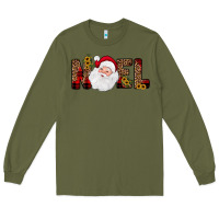 Army Green noel Long Sleeve Tee - JahusDesignShop