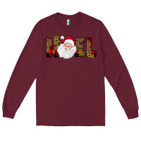Burgundy noel Long Sleeve Tee - JahusDesignShop