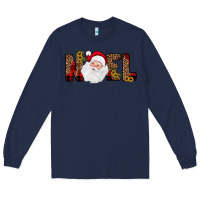 Navy noel Long Sleeve Tee - JahusDesignShop