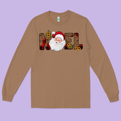 Noel Long Sleeve Tee Designed By Jahusdesignshop