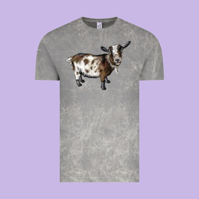 Nigerian Dwarf Goat Vintage Tee Designed By Lillyallendesigns