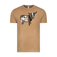 Vintage Camel Nigerian Dwarf Goat Vintage Tee - LillyAllenDesigns