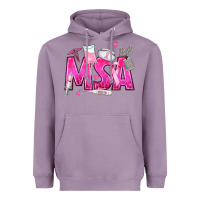 Lavender breast cancer msa medical support assistant Heavyweight Hoodie - texasbilliewilder