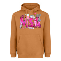 Meerkat breast cancer msa medical support assistant Heavyweight Hoodie - texasbilliewilder