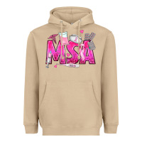 Mushroom breast cancer msa medical support assistant Heavyweight Hoodie - texasbilliewilder
