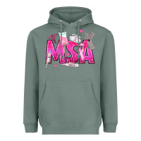 Sage breast cancer msa medical support assistant Heavyweight Hoodie - texasbilliewilder